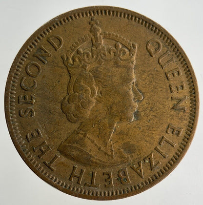 1961 British Caribbean Territories 1 Cent Coin | Fine Collectable Grade