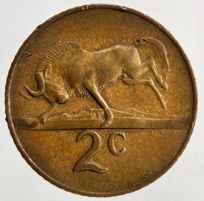 1965 South Africa 2 Cents Coin | Fine Collectable Grade