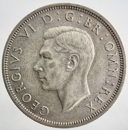 1946 George VI Half - Crown Silver Coin | Very High Grade | a3985