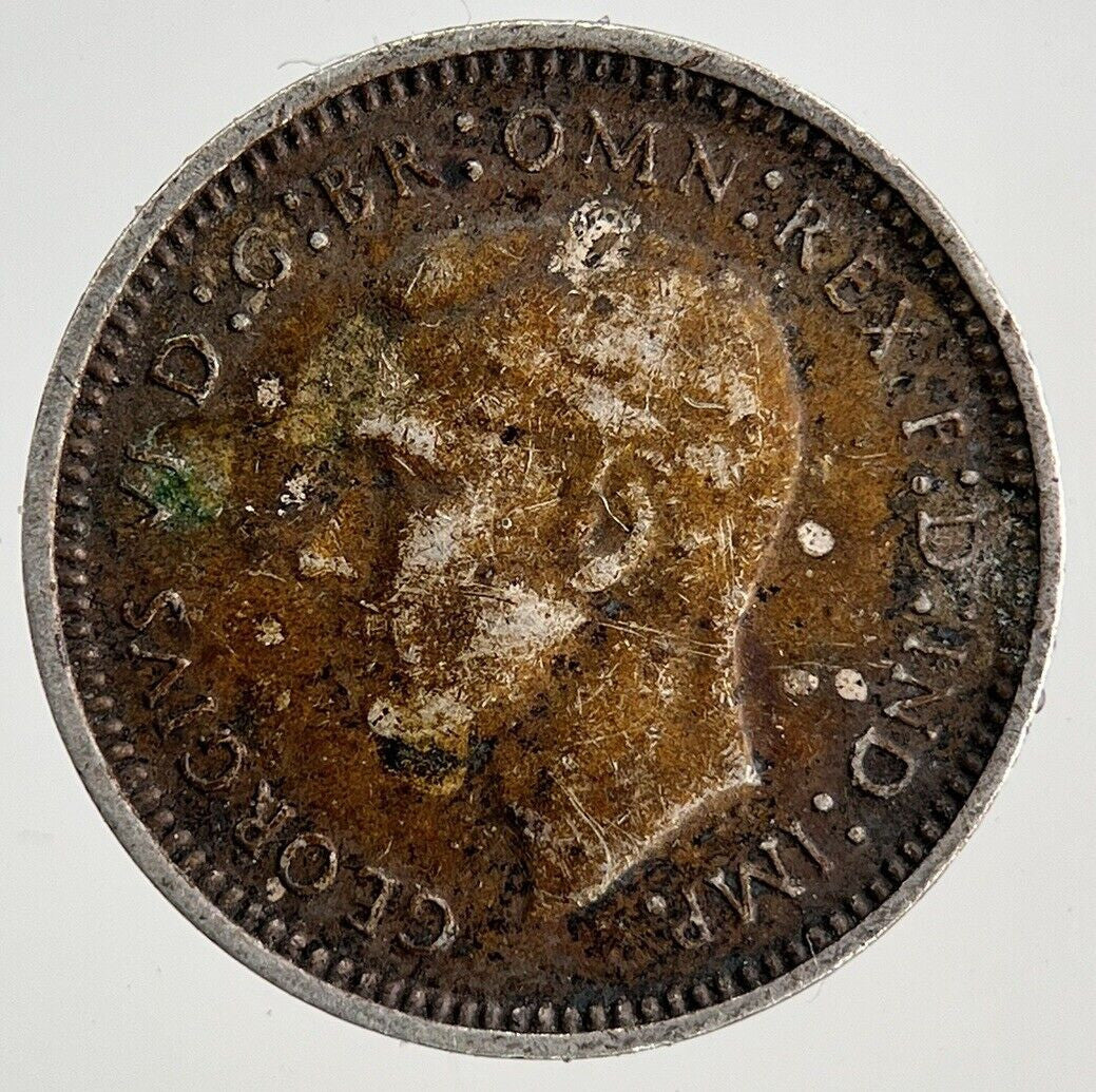 1943 Australia Threepence Silver Coin | Fine Collectable Grade