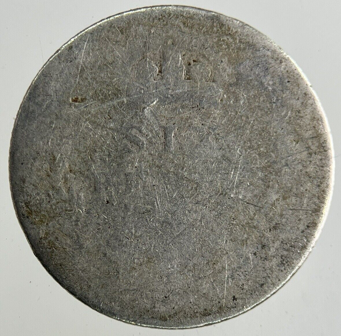 British Edward VII Sixpence Silver Coin | Fair Grade