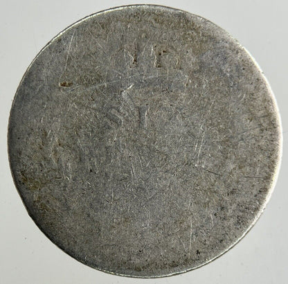 British Edward VII Sixpence Silver Coin | Fair Grade
