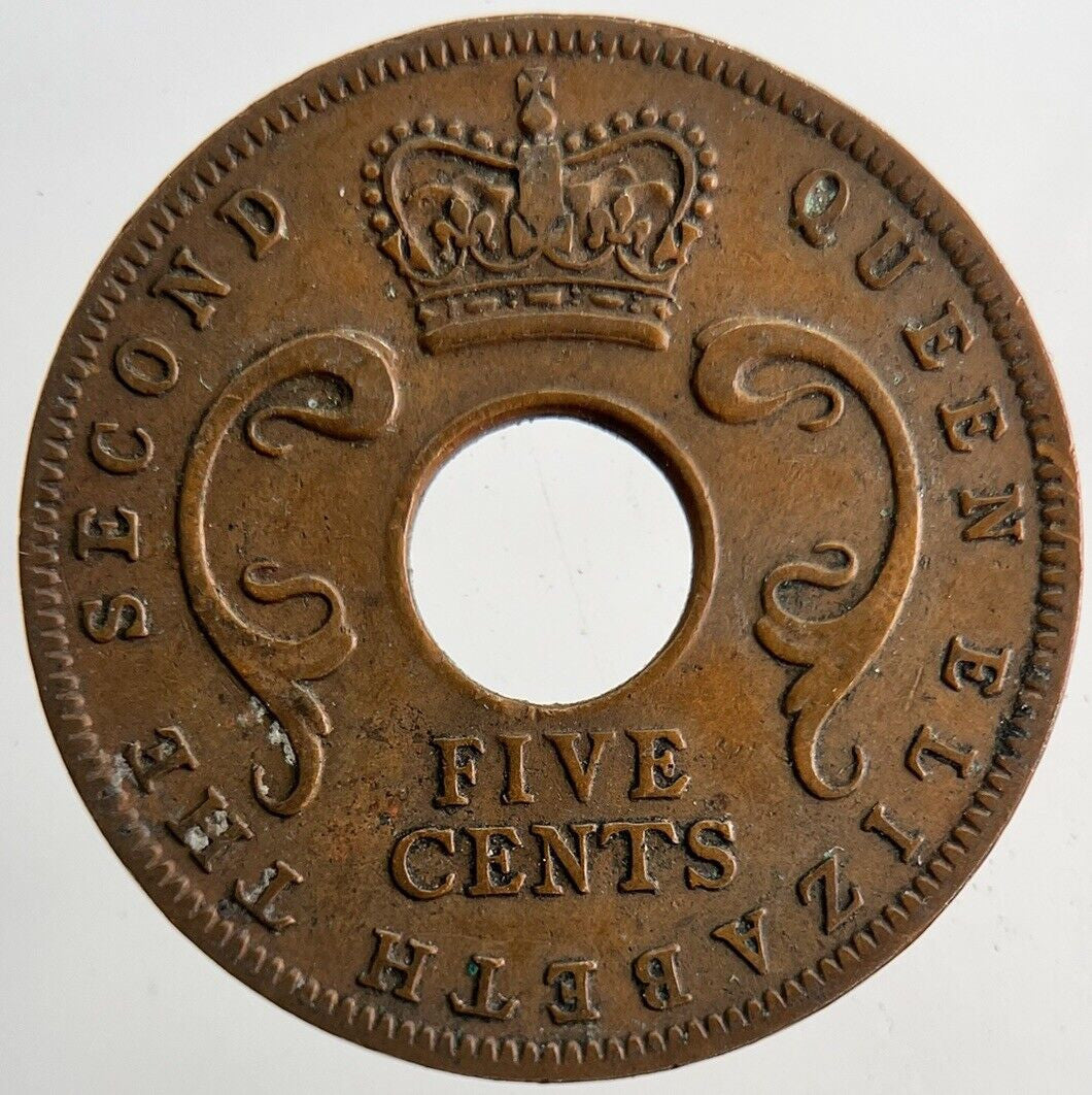 1955 East Africa 5 Cents Coin | Very High Grade | a6575