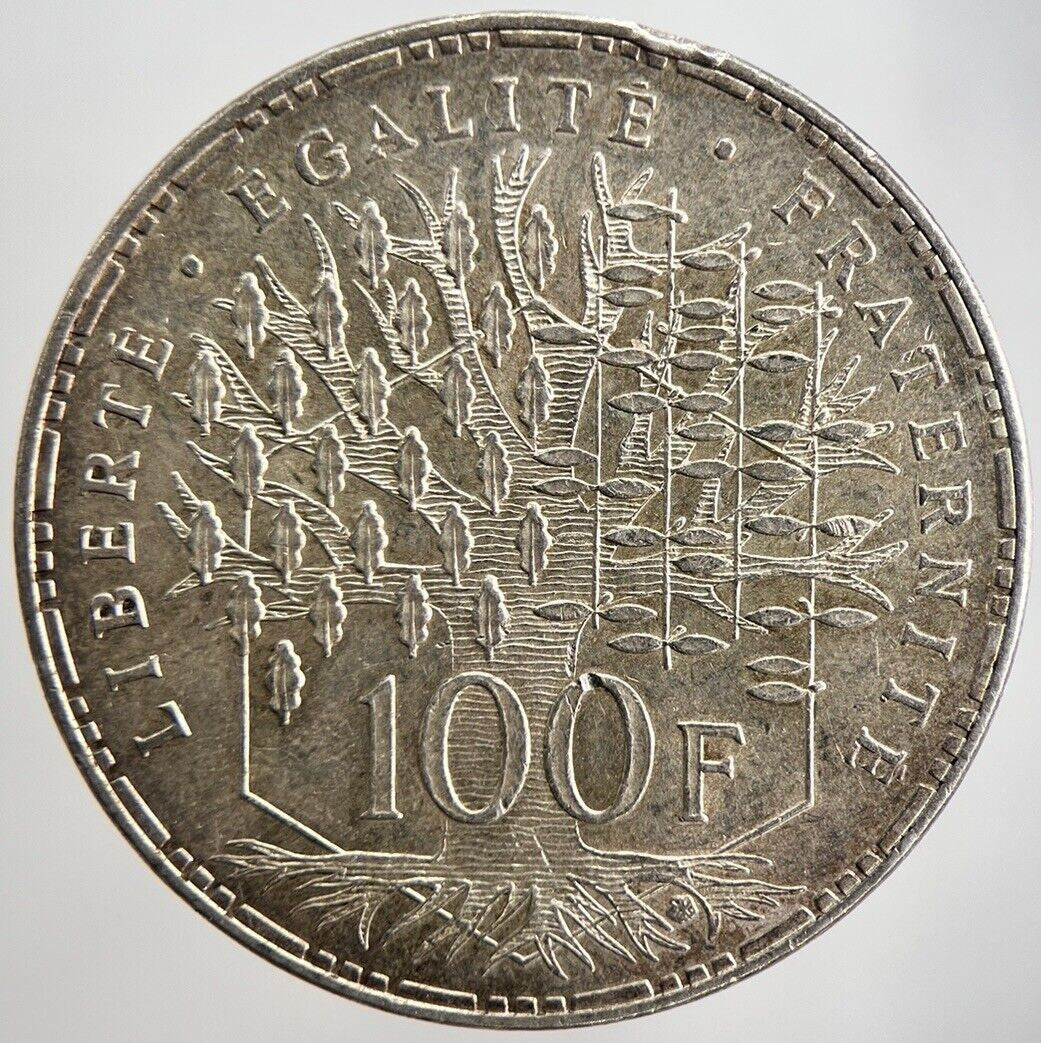 1983 France 100 Francs Silver Coin | Very High Grade