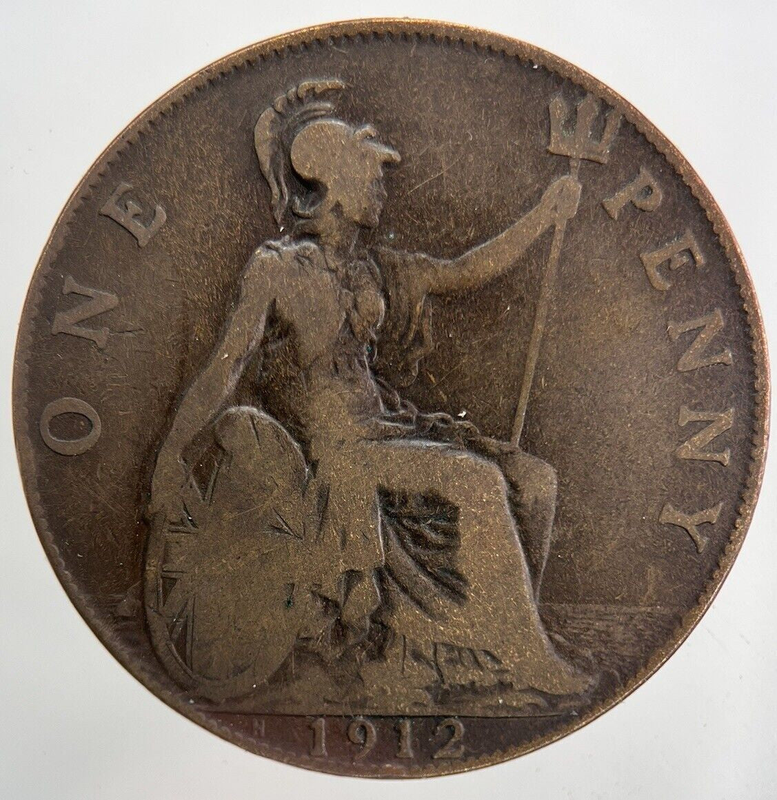 1912 - H George V One Penny Coin | Collectable Grade