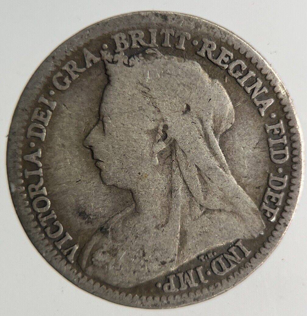 1899 Victoria Threepence Silver Coin | Collectable Grade