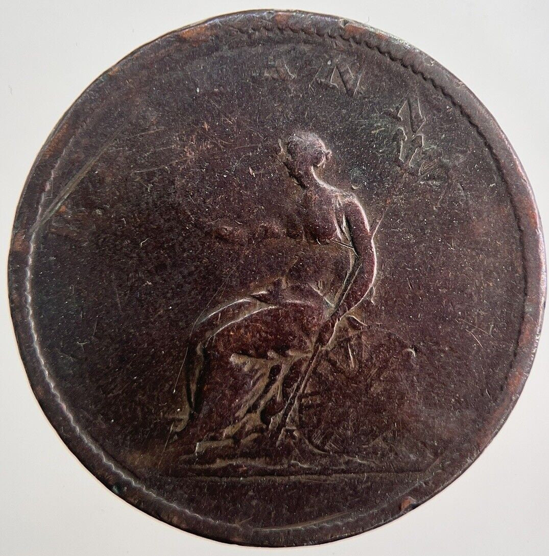 1806 George III 3rd Half - Penny Coin | Collectable Grade | a1268