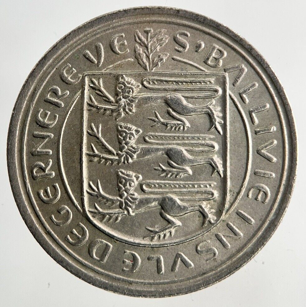 1968 Guernsey 5p Five - Pence Coin | Fine Collectable Grade