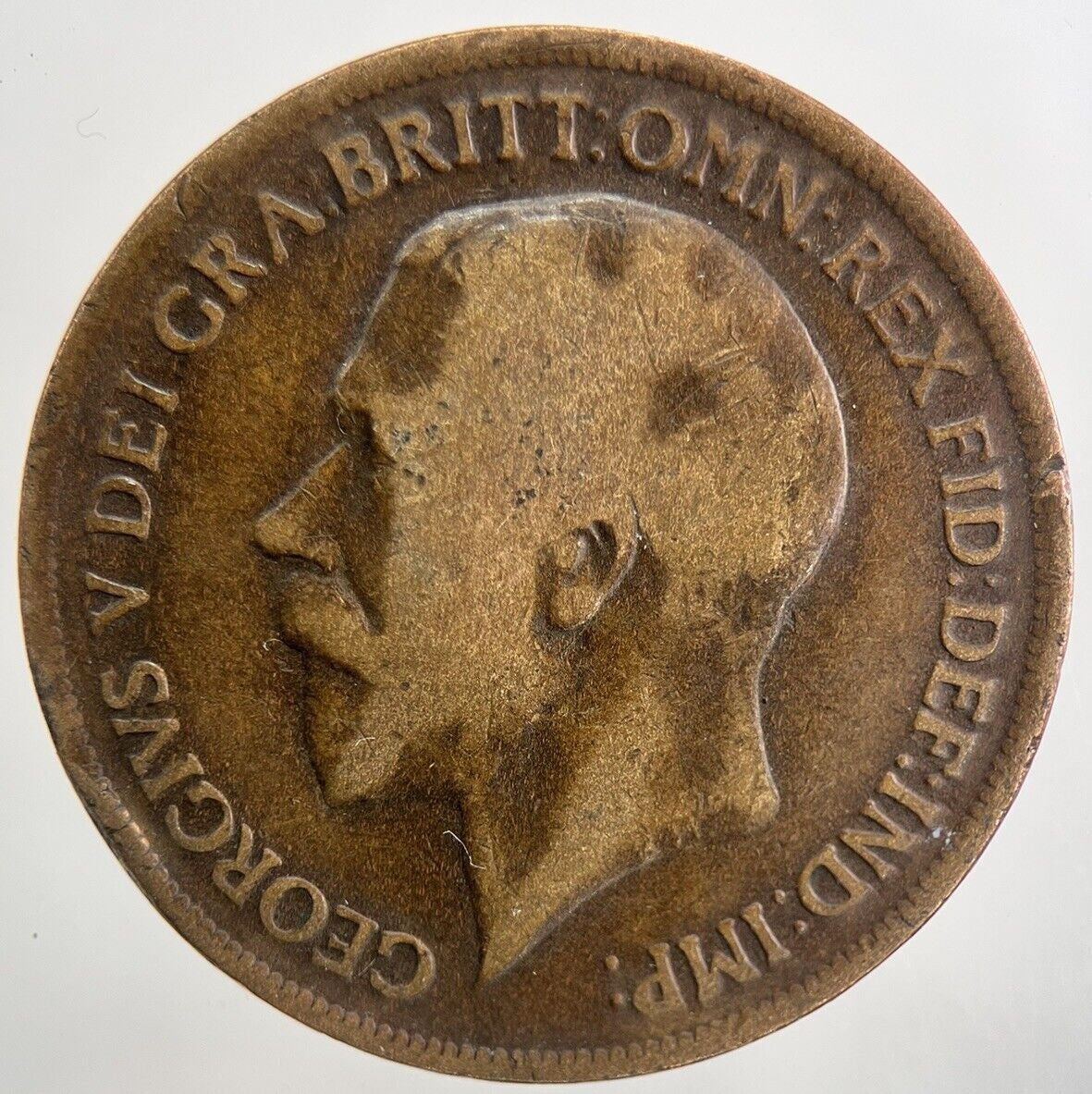1919 George V One Penny Coin | Collectable Grade