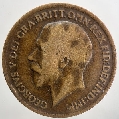 1919 George V One Penny Coin | Collectable Grade