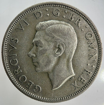 1941 George VI Half - Crown Silver Coin | Fine Collectable Grade