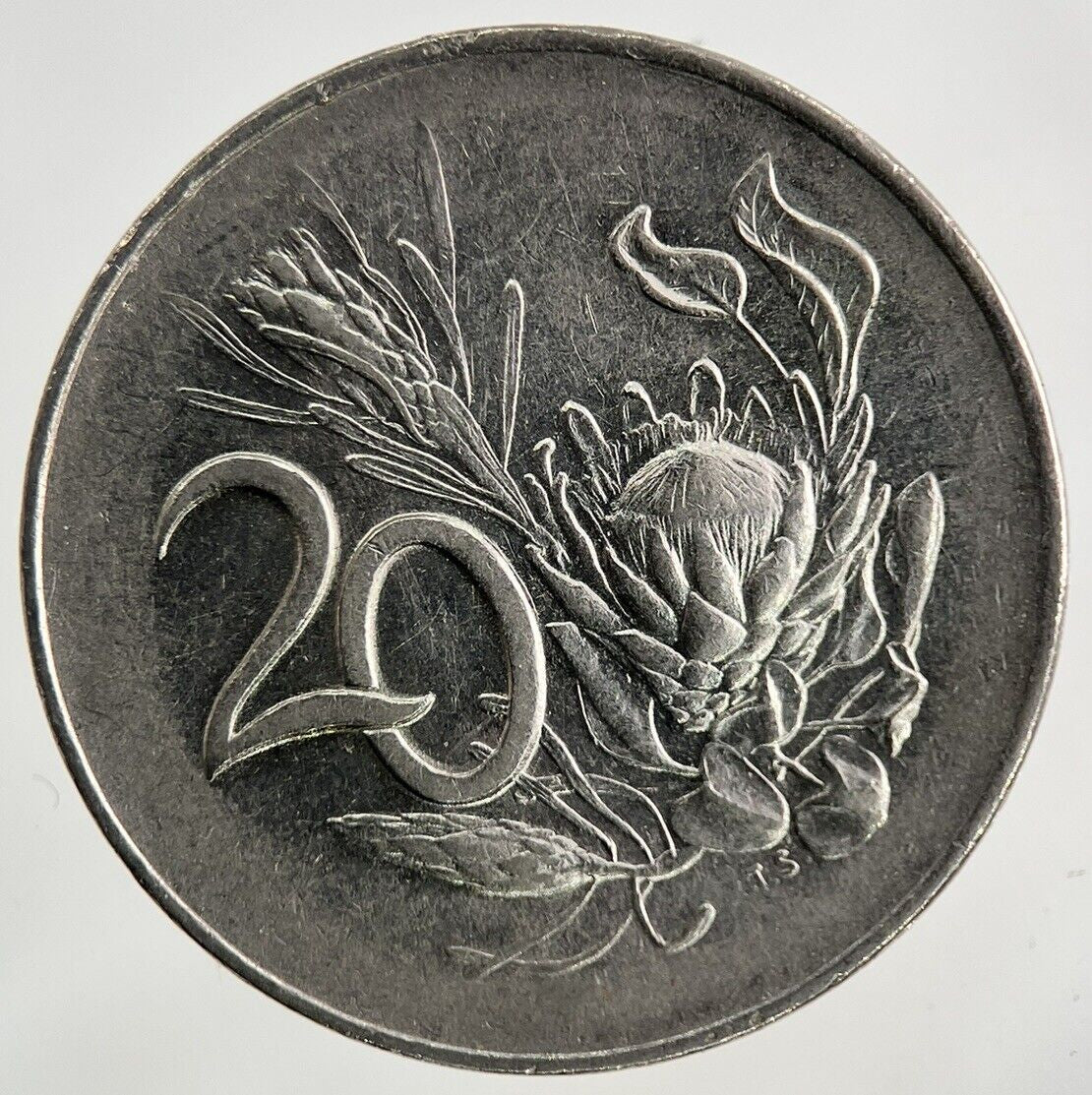 1965 South Africa 20 Cent Coin | Fine Collectable Grade