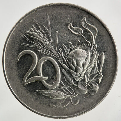 1965 South Africa 20 Cent Coin | Fine Collectable Grade