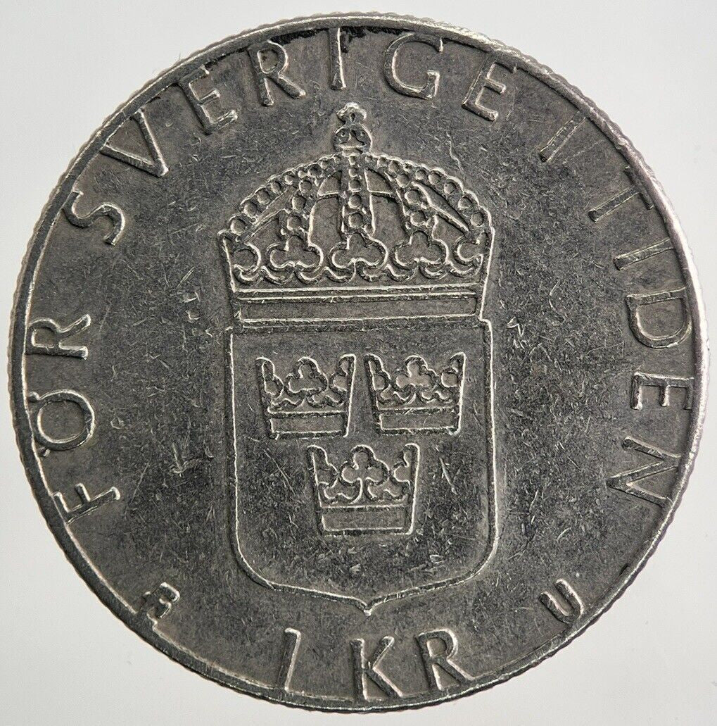 1982 Sweden 1 Krona Coin | Very High Grade