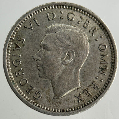 1940 George VI Threepence Silver Coin | Very High Grade
