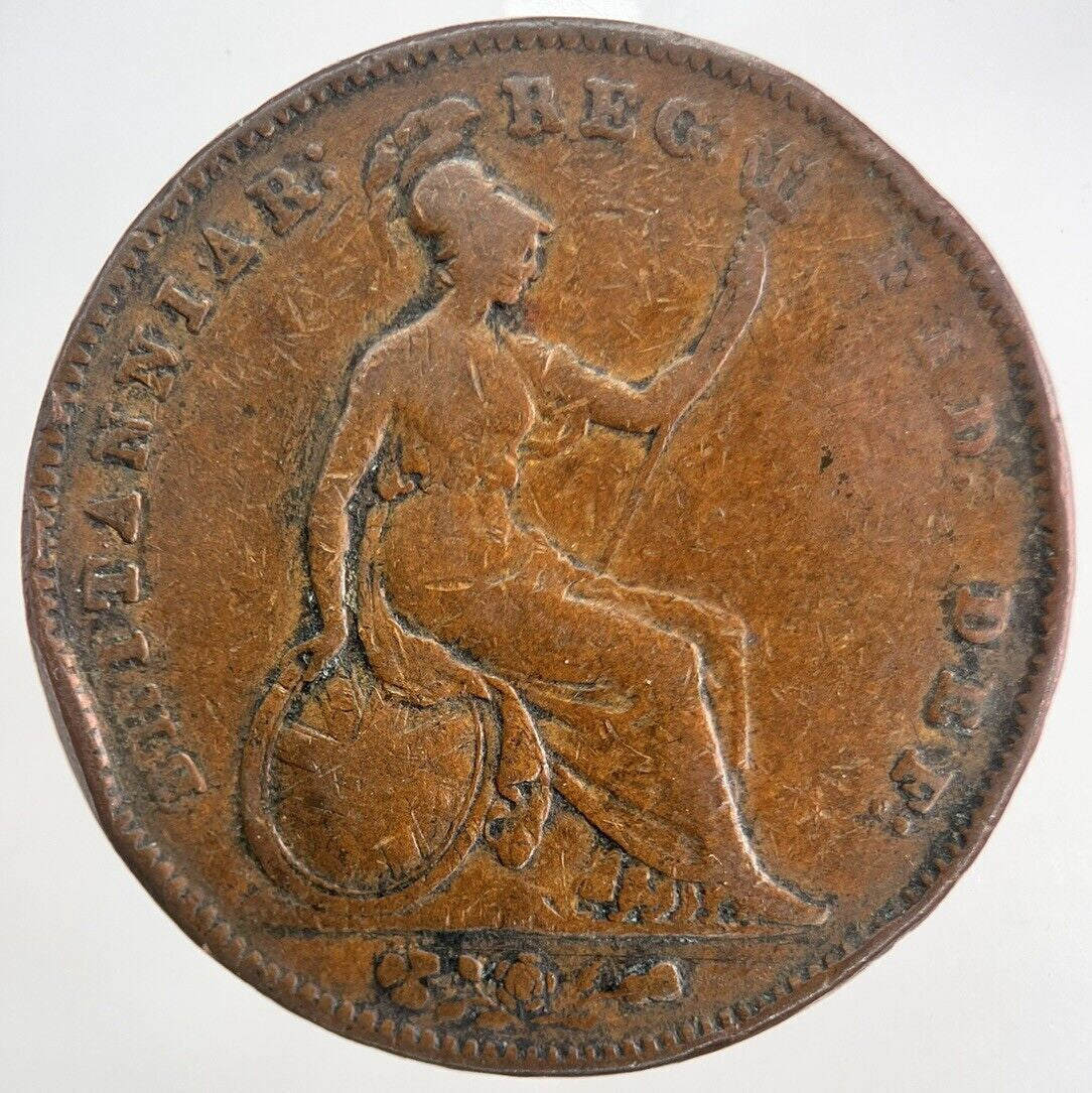 1855 Victoria One Penny Coin | Fine Collectable Grade
