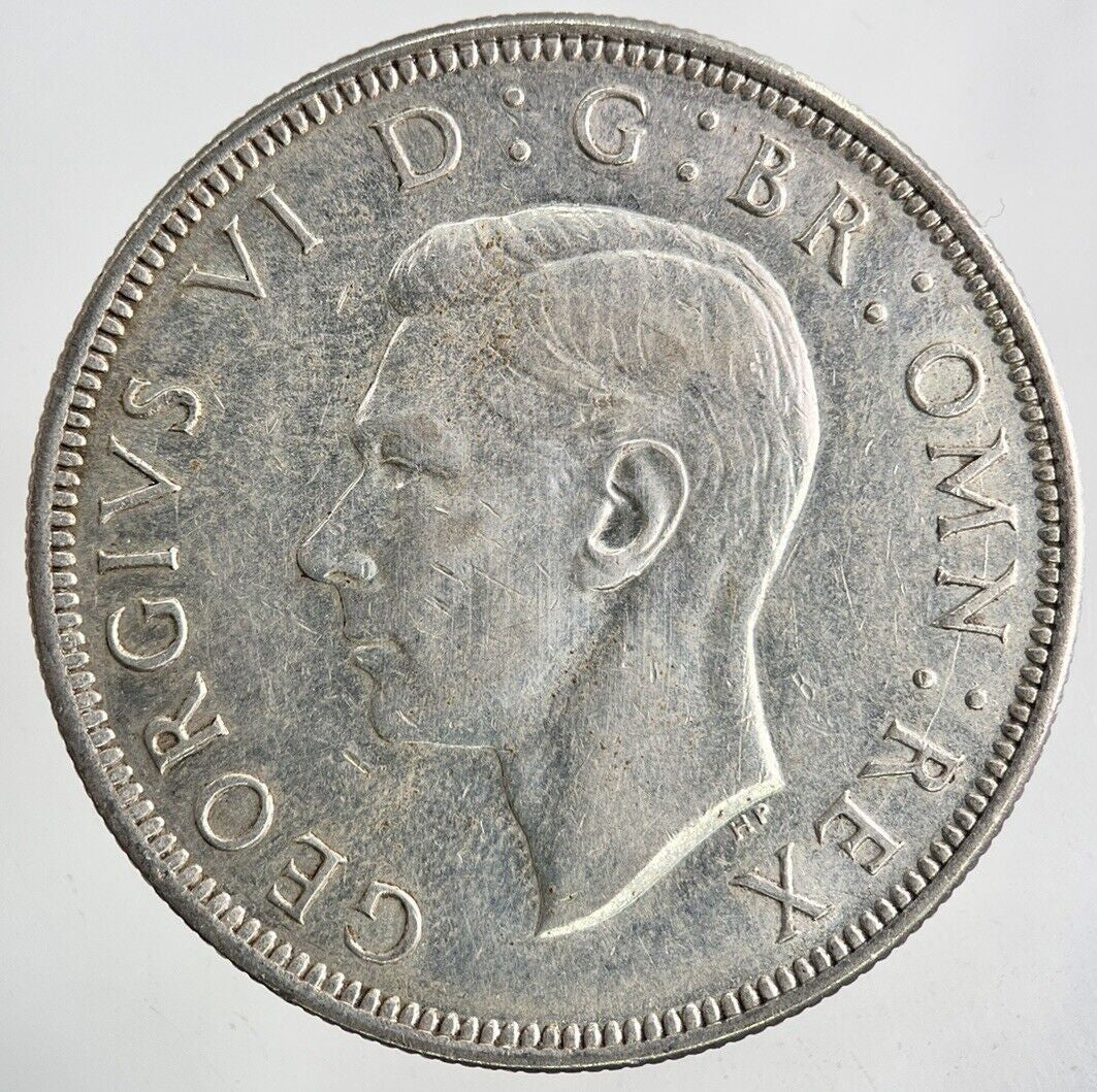 1944 George VI Half - Crown Silver Coin | Very High Grade