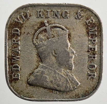 1909 5 Cents Ceylon Sri Lanka Coin | Fine Collectable Grade | a5691