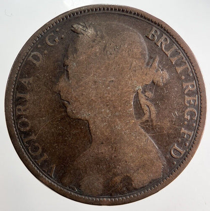 1889 Victoria One Penny Coin | Collectable Grade