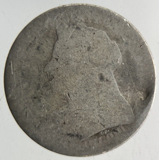 1896 Victoria Threepence Silver Coin | Fair Grade