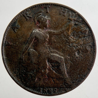 1899 Victoria Farthing Coin | Collectable Grade | a8896