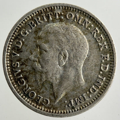 1935 George V Threepence Silver Coin | Fine Collectable Grade