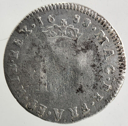 1688 Maundy James II Threepence III Maundy Silver Coin | Collectable Grade