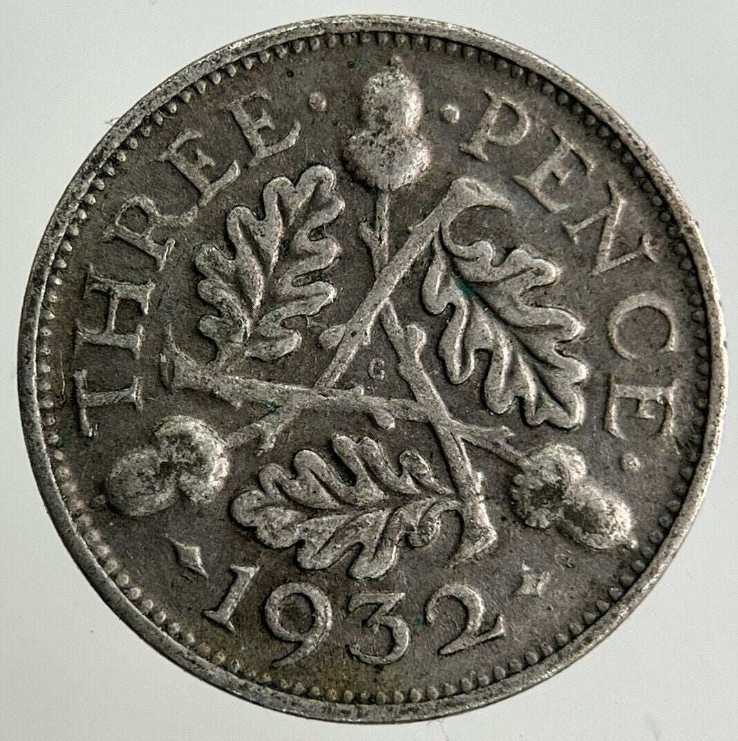 1932 George V Threepence Silver Coin | Collectable Grade