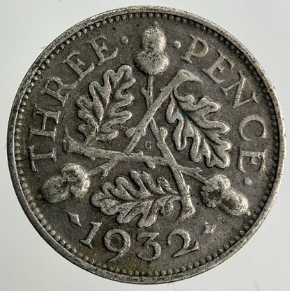 1932 George V Threepence Silver Coin | Collectable Grade