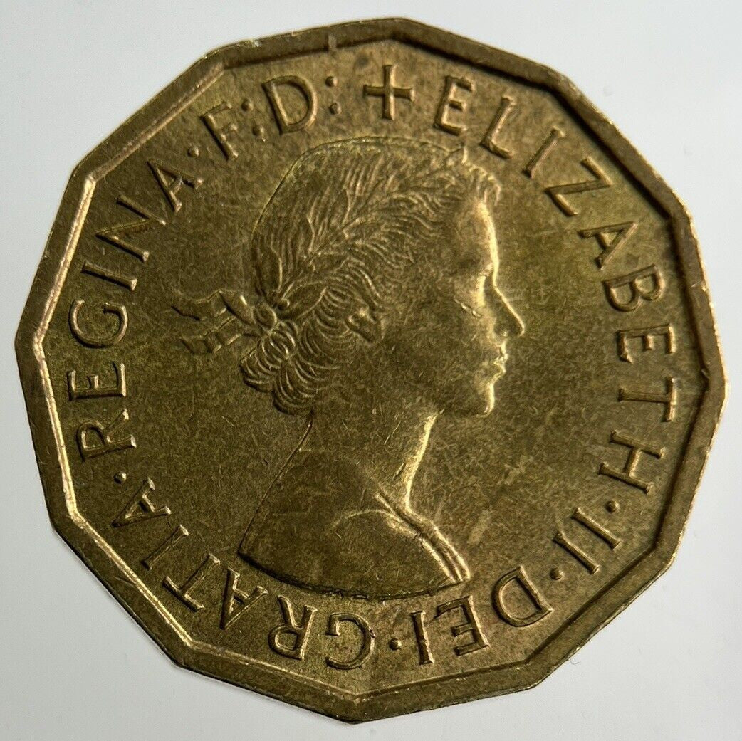 1964 Elizabeth II 2nd Threepence Coin | Very High Grade