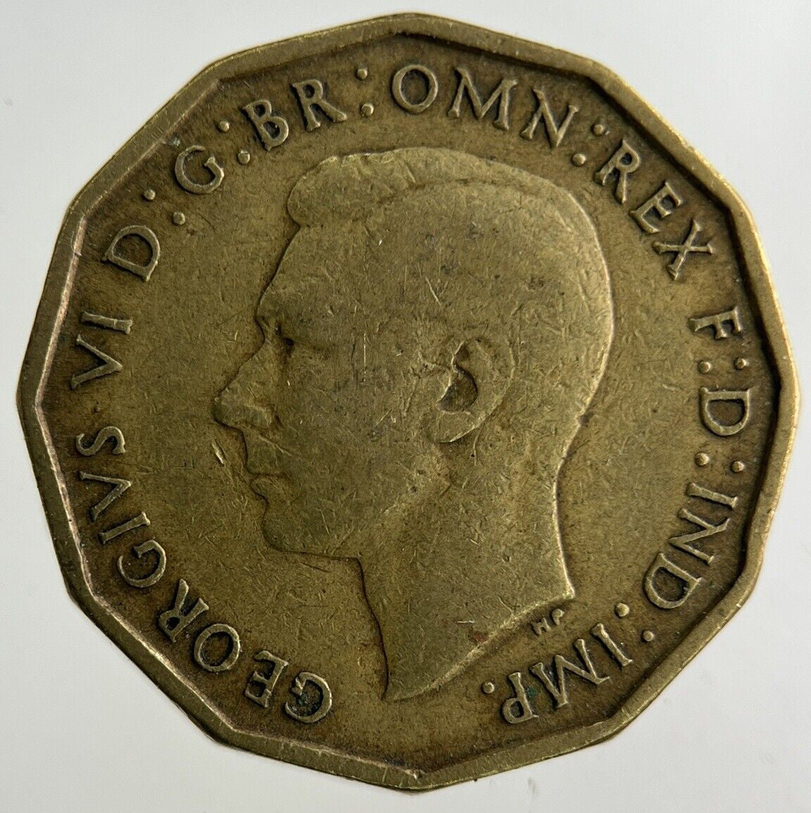1937 George VI Threepence Coin | Fine Collectable Grade