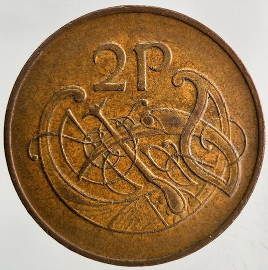 1980 Irish 2p Two - Pence Coin | Fine Collectable Grade