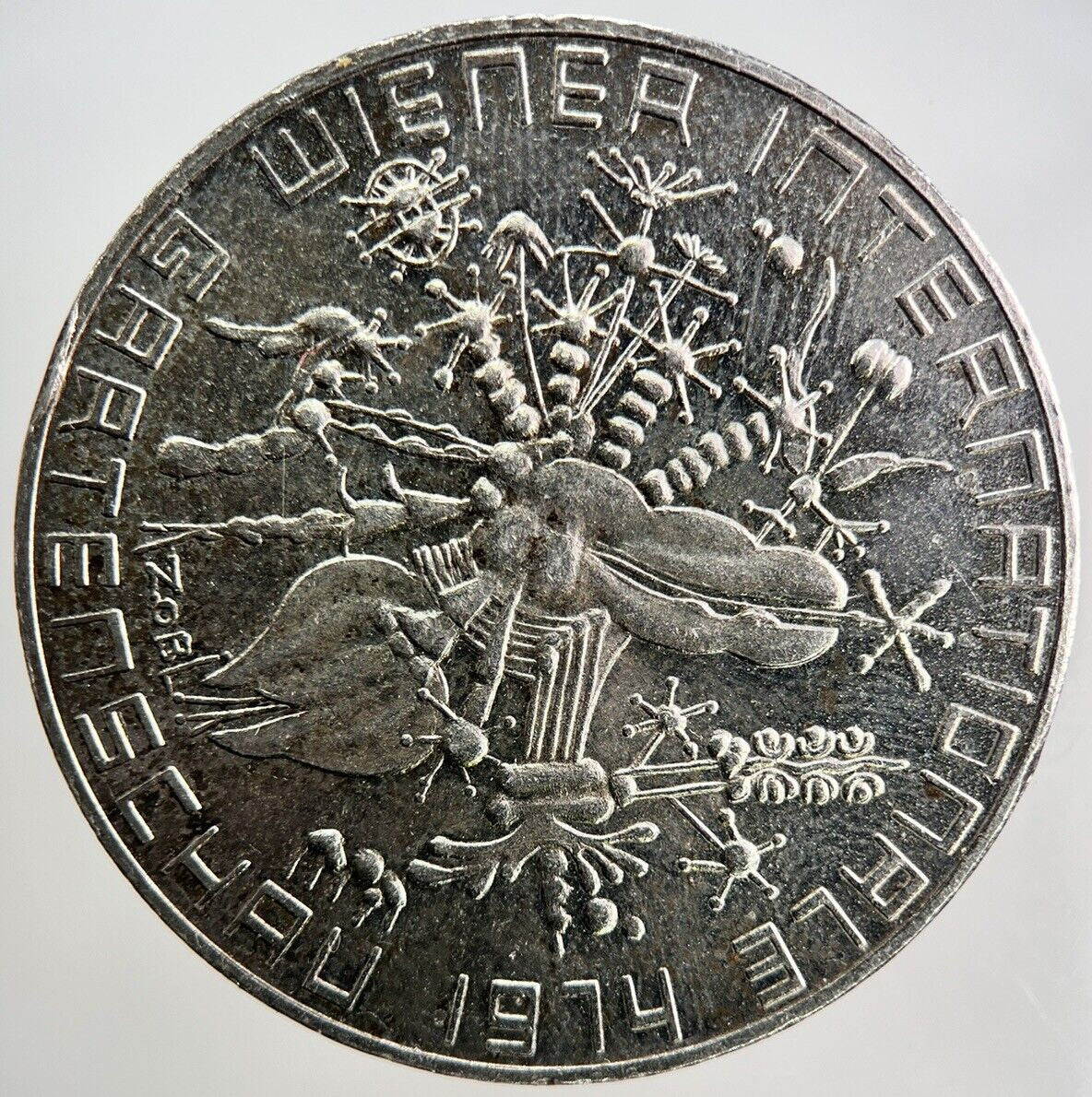 1974 Austria 50 Schilling Silver Coin | Fine Collectable Grade | a3631