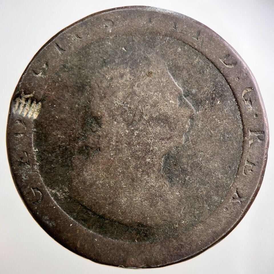 1797 Cartwheel George III 3rd Penny Coin | Collectable Grade | a2821