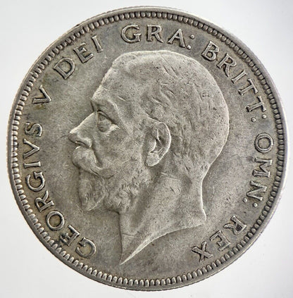 1936 George V Half - Crown Silver Coin | Fine Collectable Grade