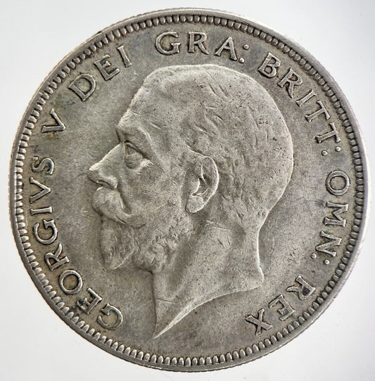 1936 George V Half - Crown Silver Coin | Fine Collectable Grade