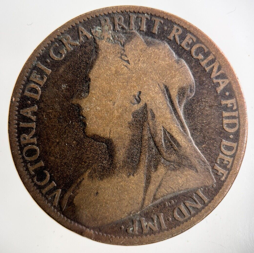 1899 Victoria One Penny Coin | Collectable Grade
