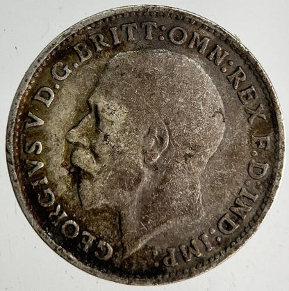 1919 George V Threepence Silver Coin | Fine Collectable Grade