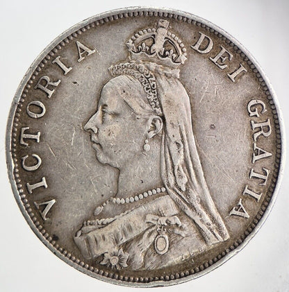 1889 Victoria Double - Florin Silver Coin | Very High Grade