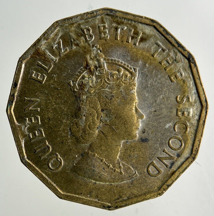 1964 Jersey 1/4 One Fourth Of A Shilling Coin | Fine Collectable Grade