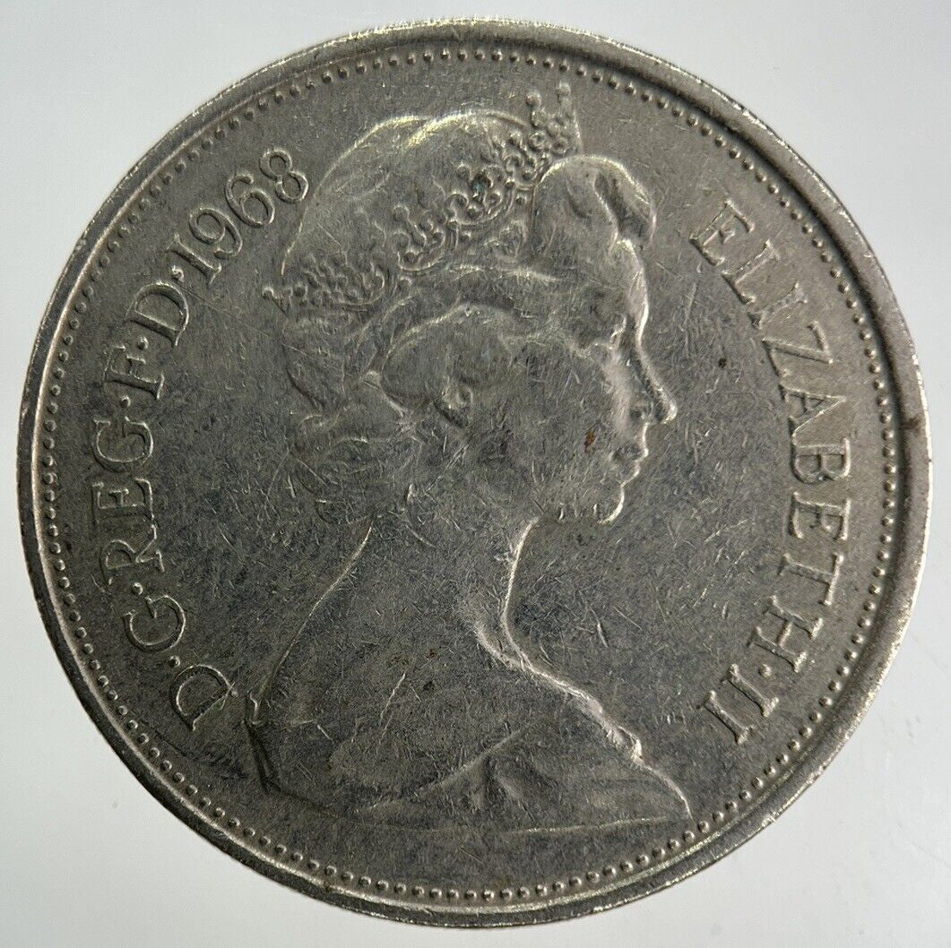 1968 Elizabeth II 2nd 10p Ten - Pence Coin | Fine Collectable Grade