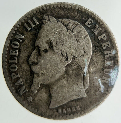 1867 France 50 Centimes Silver Coin | Collectable Grade
