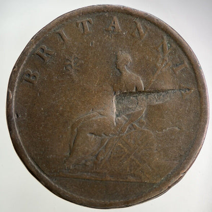 1807 George III 3rd Half - Penny Coin | Collectable Grade
