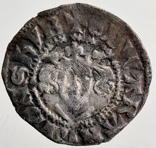 1279-1307 Edward I 1st Medieval Hammered Silver Penny Coin | a6087