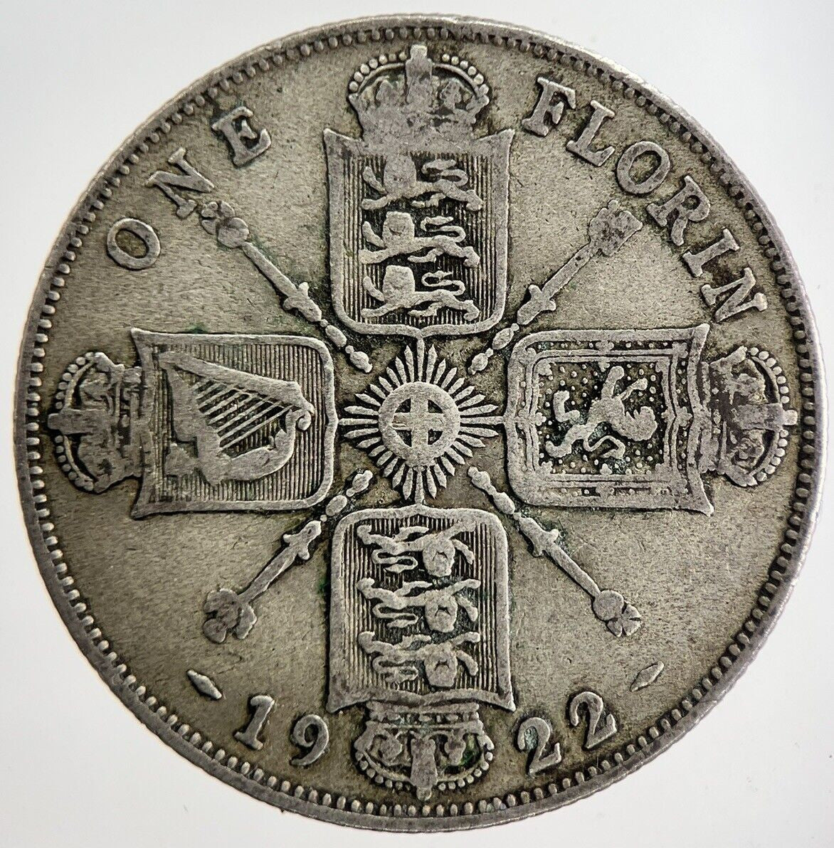 1922 George V Florin Silver Coin | Collectable Grade