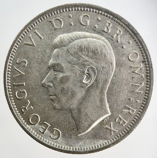 1946 George VI Half - Crown Silver Coin | Very High Grade