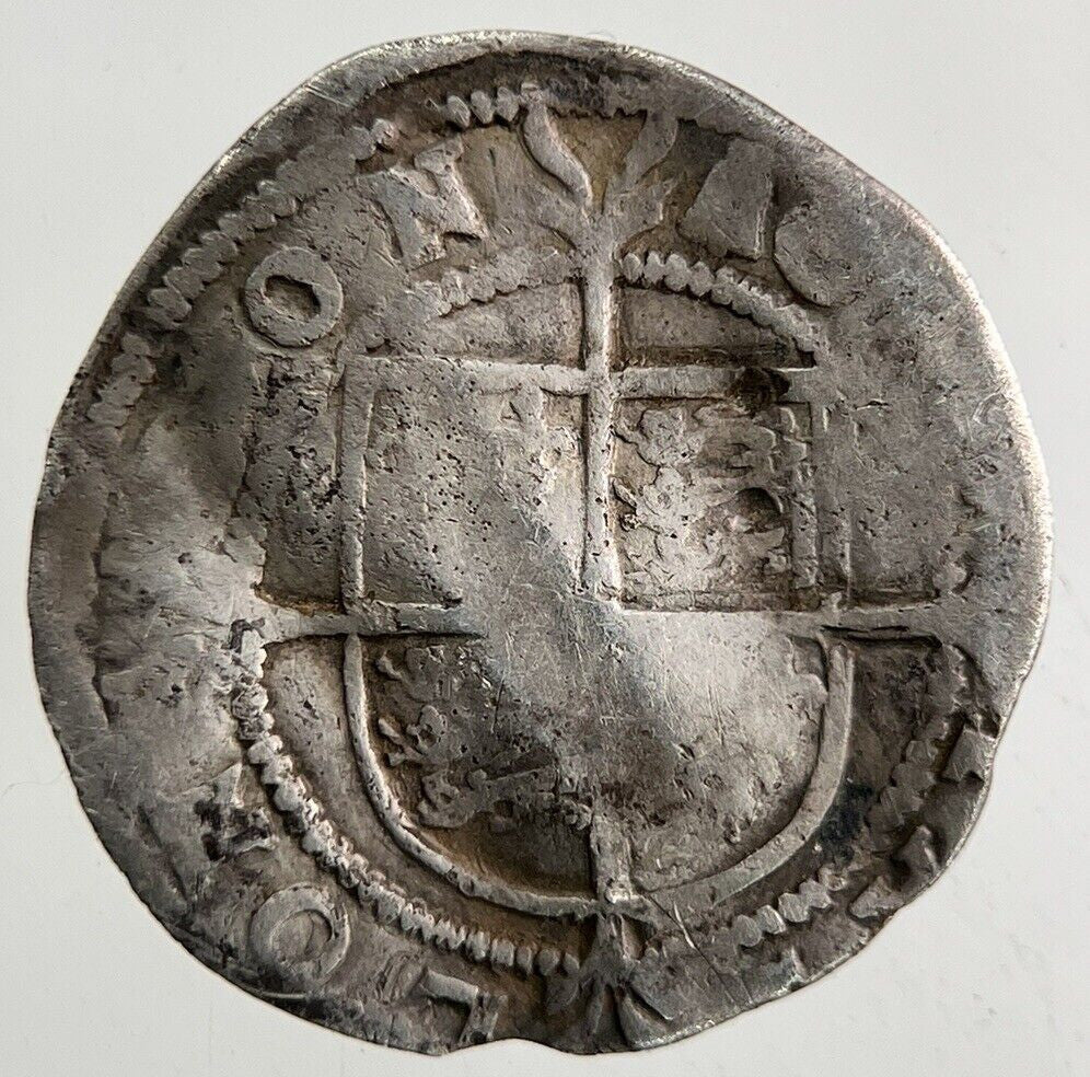 Elizabeth I 1st Hammered Half - Groat Silver Coin | Collectable Grade