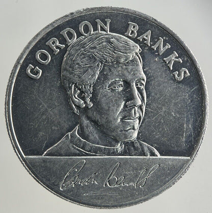 1970 Esso Gordon Banks England Football Token Coin | Fine Collectable Grade