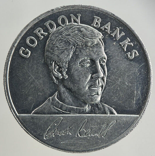 1970 Esso Gordon Banks England Football Token Coin | Fine Collectable Grade