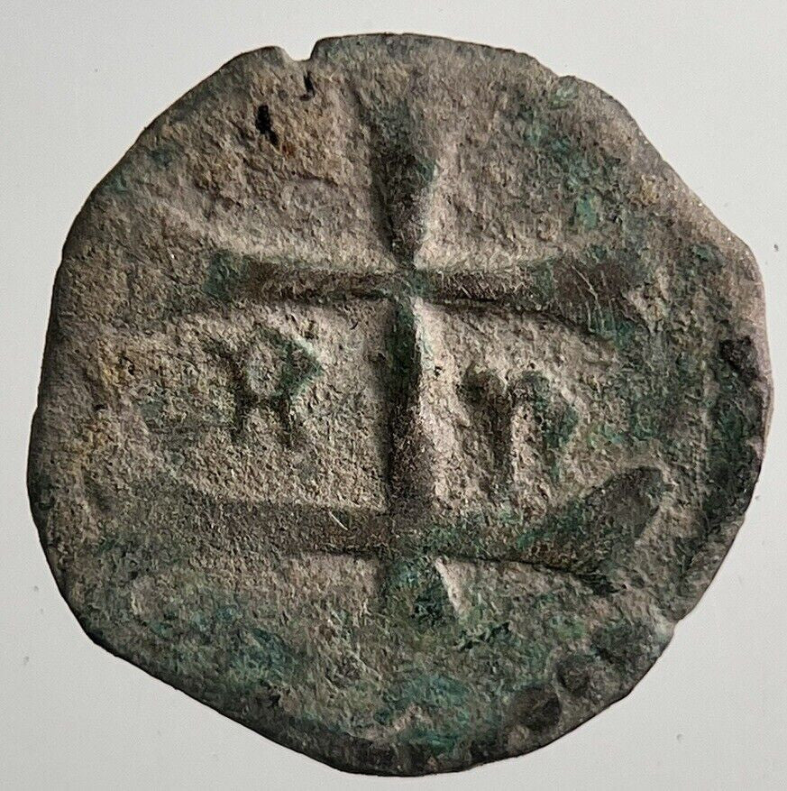Medieval Malta Crusades Double Cross Silver Coin | Collectable Grade | a5581